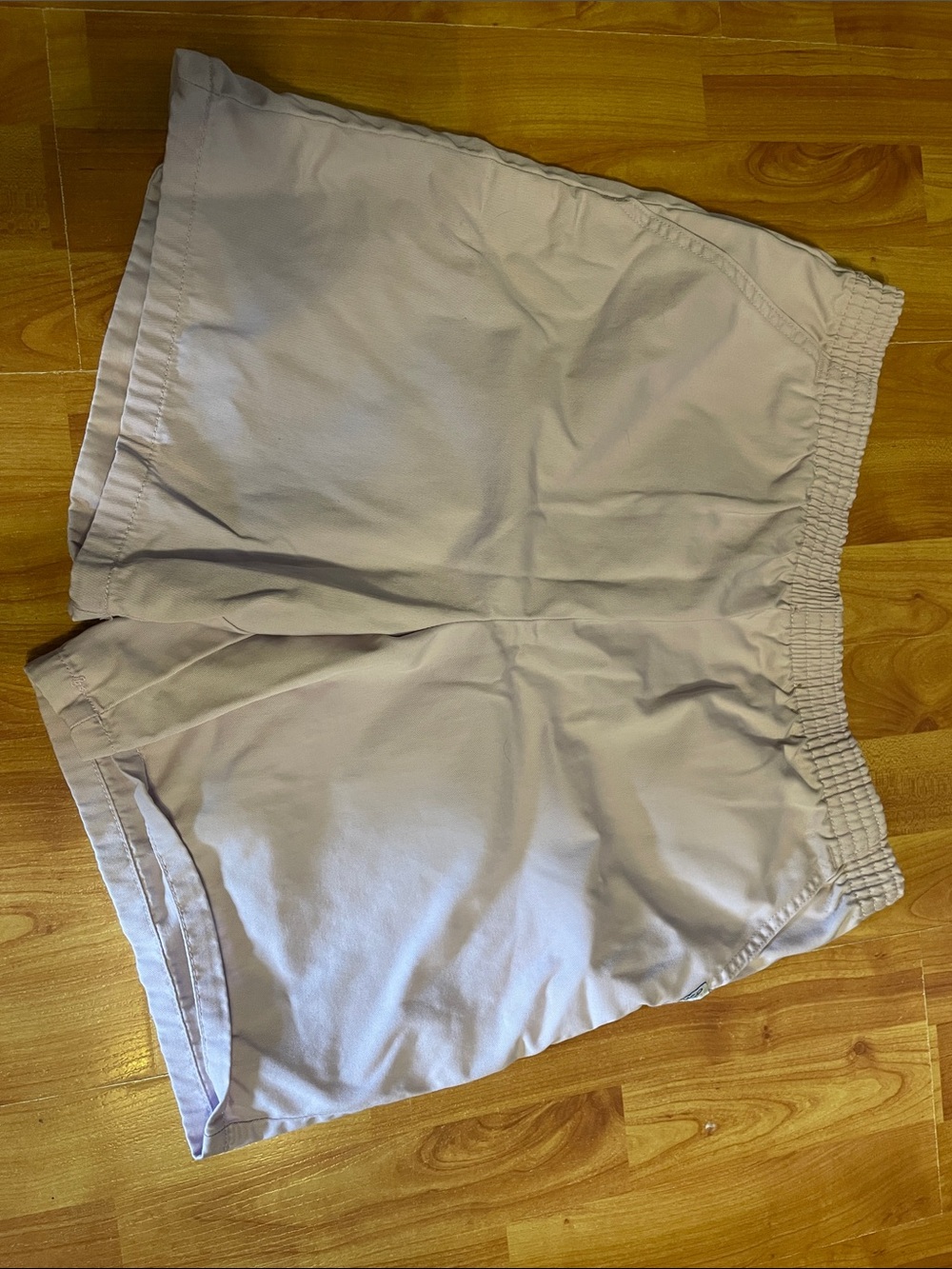 Women’s Light pink Elastic-Waist Shorts